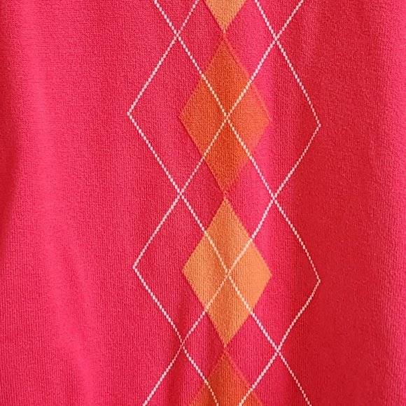 Izod Pink Sweater Size XL - Picture 4 of 13